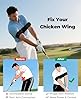 FODESAN Adjustable Golf Swing Trainer Arm Band – 2026 Essential Golf Accessories for Golfers – Innovative Arm Connection Aid with Strong Restraining Power to Fix Chicken Wing & Improve Swing Stability
