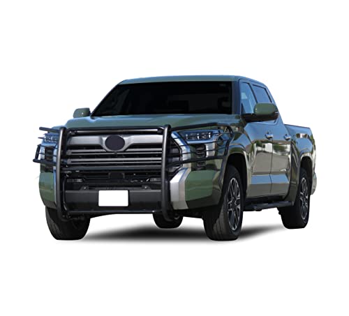 Image of Black Horse Off Road Grille brush Bumper Guard Modular Black Compatible with 2022-2024 Toyota Tundra-17TT22MA