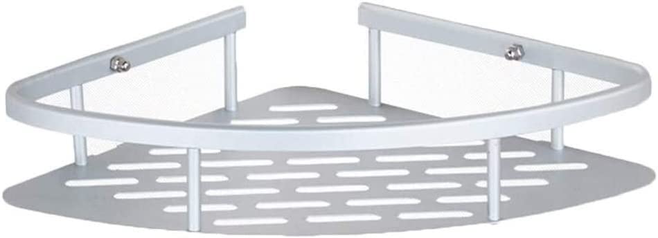 ZJHFFFG Corner Bathroom Shelving Bathroom Shelves Matte Rust-Proof Space Alumimum Corner Shower Storage Shelf Caddy Basket Rack Shelves