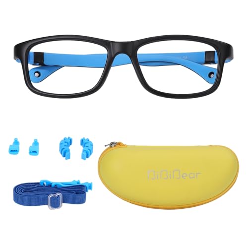 BiBiBear Bluelight Kids Glasses with TR90 Frame