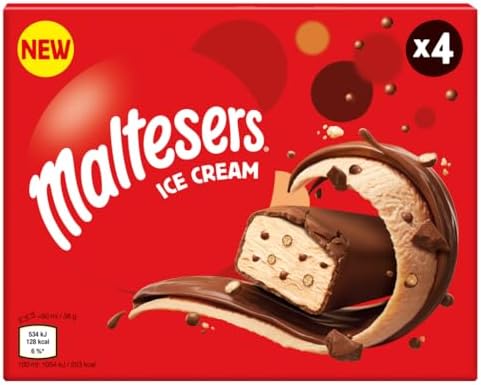 Maltesers 4 Pack Maltesers Ice Cream Bar