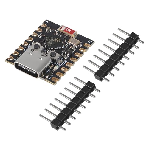 ESP32 ESP32-C3 �J���{�[�h ESP32 C3 Mini WiFi Bluetooth 160MHz ������g�� 2.4GHz Wi-Fi & Bluetooth 5.0 C3 Super mini Arduino�p (1��)�B