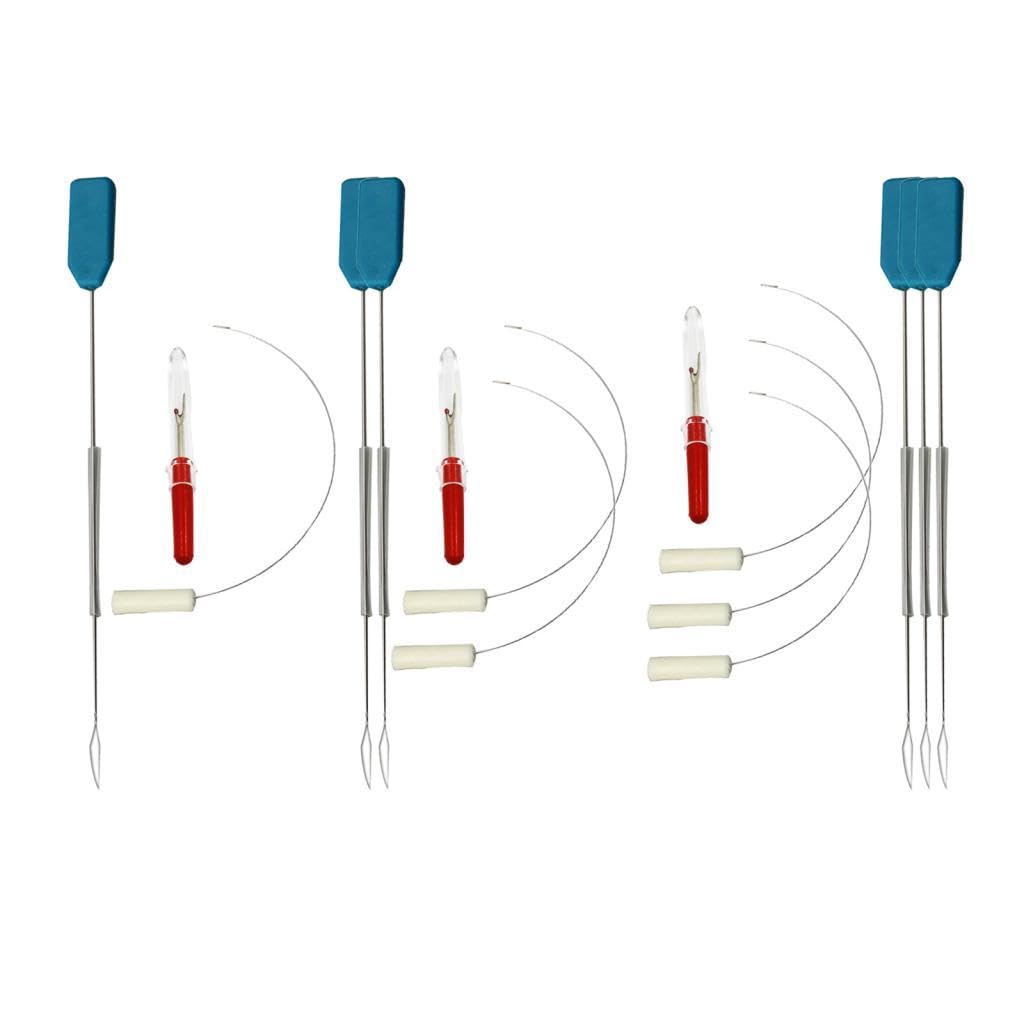 BNF® Sewing Machine Threader for Overlocker Sewing Machine Accessories Needlework 3Pcs Set Crafts Sewing | Hand Sewing Needles & Accs | Hand Sewing Needles