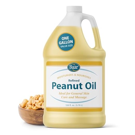 Baar Refined Peanut Oil, One Gallon
