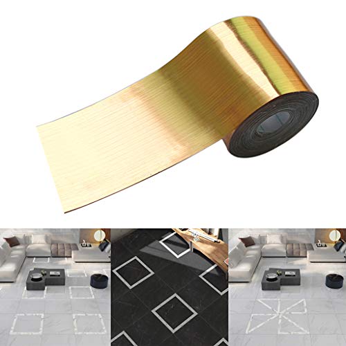 LOVIVER Fita adesiva autoadesiva impermeável para banheiro PVC parede azulejo lacuna fita adesiva -