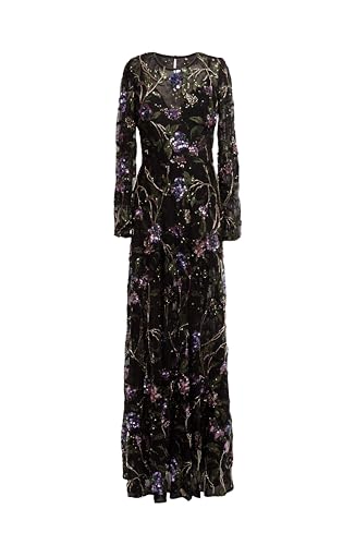 Image of Dress The Population Women's Ava Fit and Flare Maxi Dress