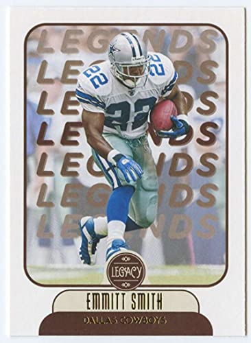 2021 Panini Legacy #127 Emmitt Smith Dallas Cowboys Legends Official