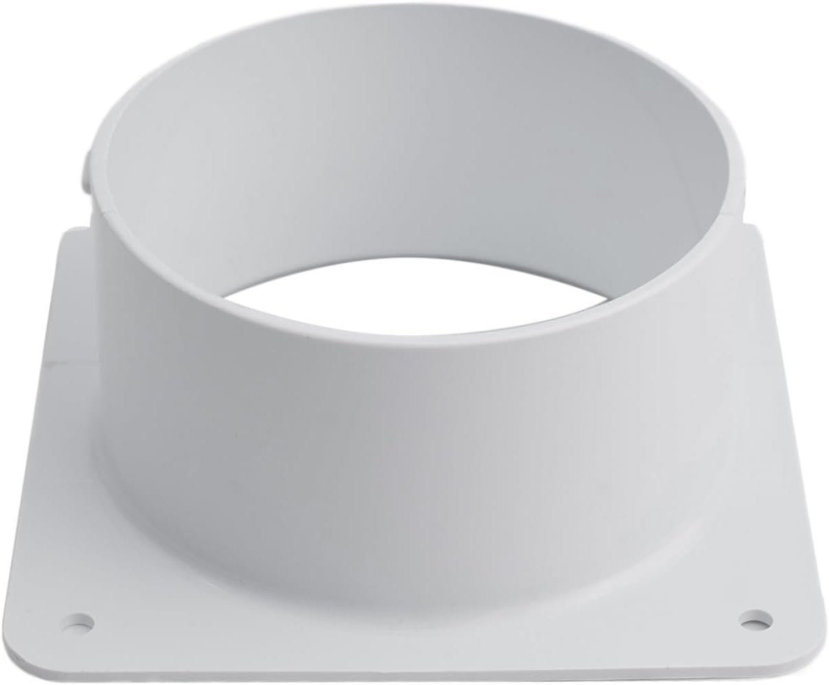 Reliable Air Vent Duct Connector Flange For Home And Office Ducting, HVAC Needs(100mm)