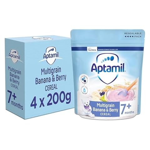 Aptamil Multigrain Banana & Berry Porridge for Babies Cover