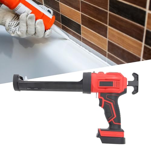 Cordless Caulking Gun, 4 Speed Adjustment, Electric Caulk Gun with LED Light for Filling Sealing Home Renovations, DIY Projects - Image 3