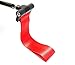 iJDMTOY Track Racing Style Red Towing Strap Compatible with Subaru BRZ Impreza WRX STI Scion FR-S Toyota 86, Tow Hole Adapter Mounted Nylon Loop Hook