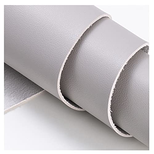 Tissu simili cuir canapé et intérieur moderne en gris clair