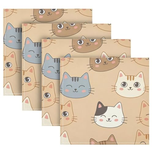 Servilletas de Tela Cuadradas 20x20 Pulgadas Pack x6 miniatura 5