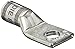 Panduit LCAS4-14-L Copper Compression Lug, 1 Hole, #4 AWG, Short Barrel, 1/4-Inch Stud
