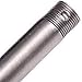 Maxim Lighting STR04506SS 6" Extension Rod, Satin Silver