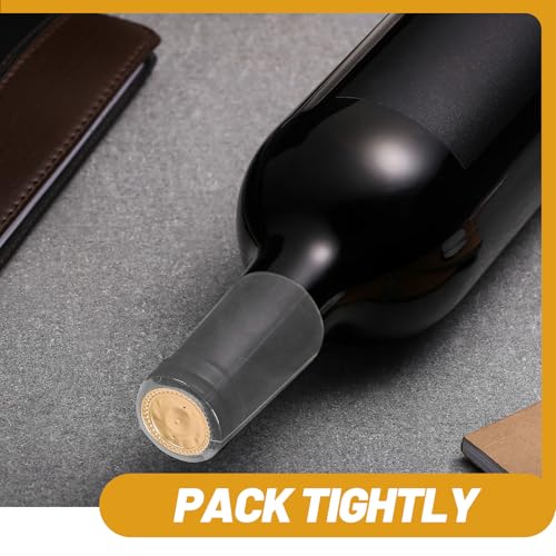 Cápsulas termorretractiles para botellas de vino y sellado hermético de boca recta 8