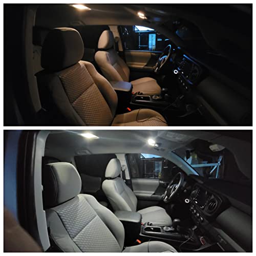 Kit de lâmpadas interiores LED de 6 peças para Hon'da Civic 2006 2007 2008 2009 2010 2011 2012 Mapa
