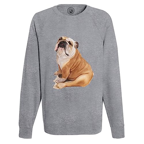 Sweat Homme Bouledogue Beige Idéal pour vos Sorties Citadines