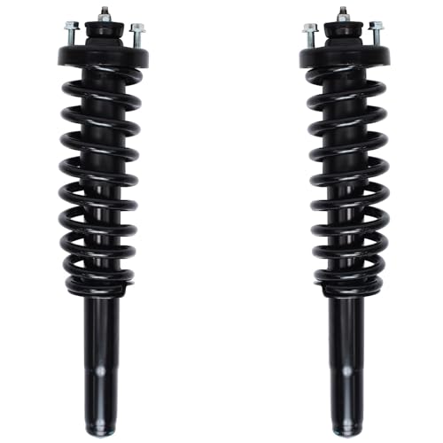 Image of Detroit Axle - Struts Sway Bars for 1997-2001 Honda CR-V 1998 1999 2000, 4 Complete Ready Struts, 4 Stabilizer Sway Bar End Links, Front and Rear Replacement