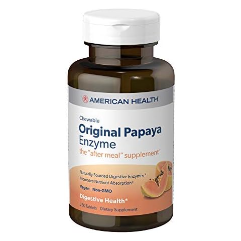American Health Products - Original Papaya Enzyme, 250 chewable Tablets Cover