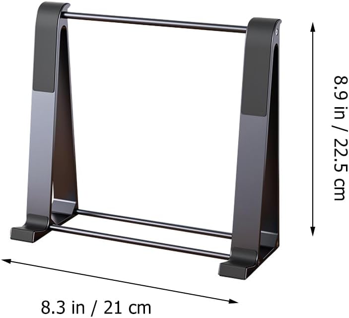 UKCOCO Tablet Stand, Triangular Holder Vertical Desk Bracket Adjustable Folding Angle for Drawing and Typing Display Stand Picture Frame Stand