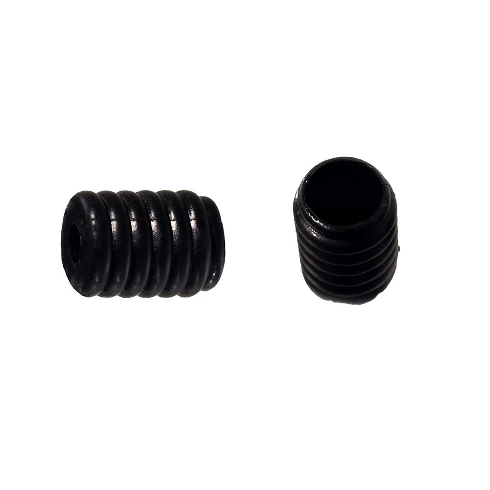 Craft County Silicone Cord Lock for Masks | Silicon Cord Stopper | No Slip Ear Loop Toggle | 100 Pack | Tube or Round | Black or White