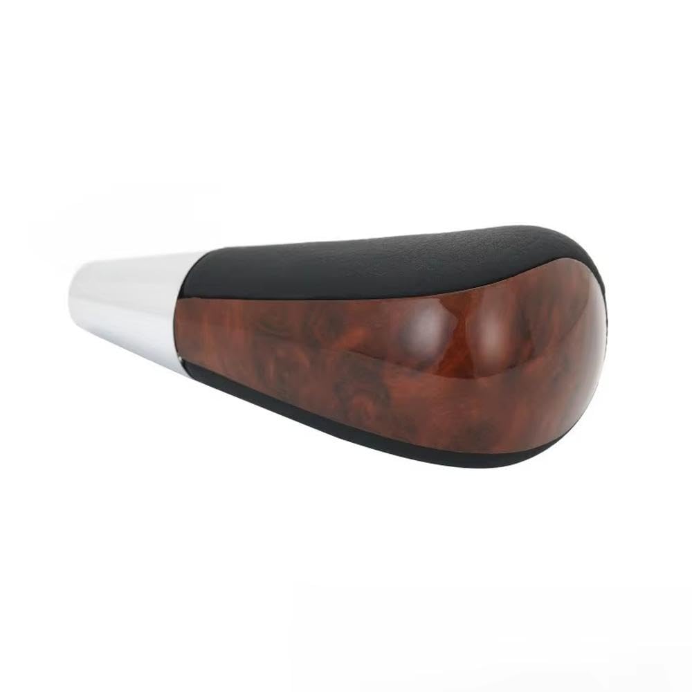 Ydxherta Wood Grain Automatic Gear Shift Knob Leather For Toyota For Corolla For Camry For Yaris Rav4 For Lexus Is Gs Ls Rx Es Models Auto Parts(Wood Grain)