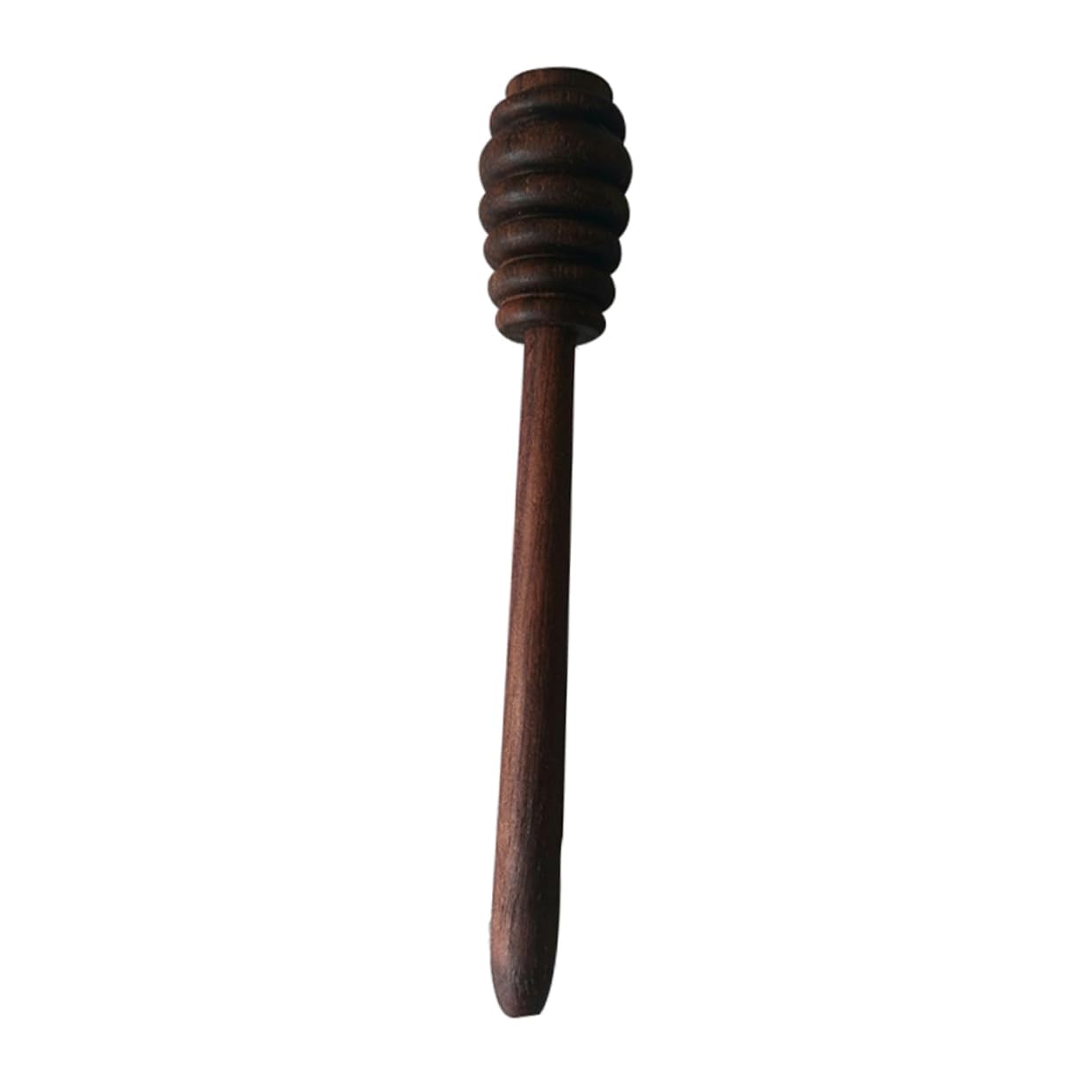 PRETYZOOM Wood Honey Dipper Stick Honey Wand with Deep Grooves for Drizzle Reusable and Recyclable for Home Restaurant and Hotel Use