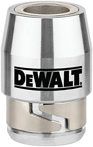 DEWALT FlexTorq Magnetic Bit Holder, Impact Ready, 2-Inch (DWA2SLVIR)
