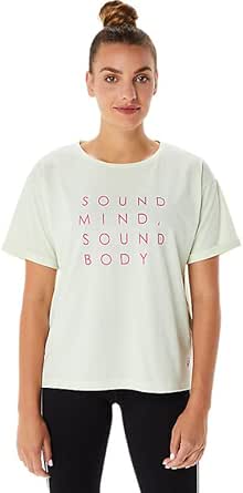 asics(アシックス) トレ－ニングウェア TRAINING CORE RELAXED GRAPHIC TEE 2032C717 レディース
