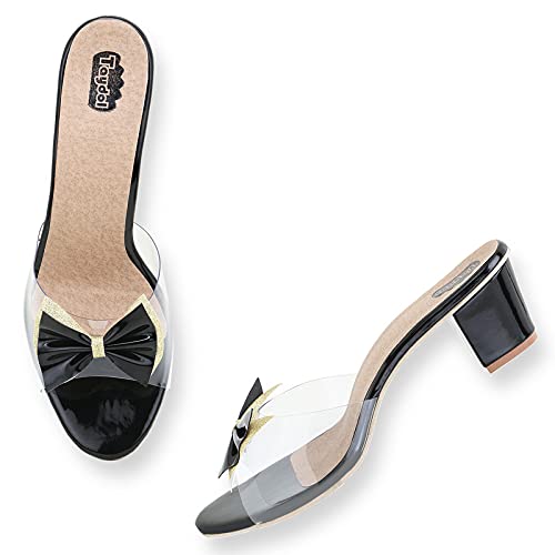 TAYDOL women fancy transparent block heel sandal (B0BL773F1Z) Amazon Price History, Amazon Price Tracker