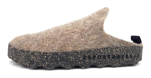 New Asportuguesas Men's Come Slip On Taupe Tweed 44