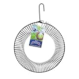 Armstrong Wild Bird Food Wreath-Shaped Peanut Feeder - Durable Metal Hanging Coil Feeder for Blue Jays & Nut-Loving Birds - Holds Peanuts in Shell for Outdoor Birdwatching and Wildlife Feeding