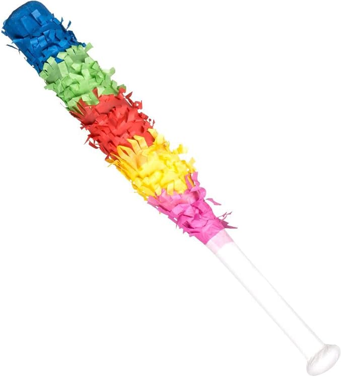 Boland 30901 – Pinata Schläger, Länge 43 cm, Mehrfarbig, Stock für Schlagpinata, Party, Geburtstag, Süßigkeiten, Geschenke, Pinata Zubehör