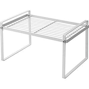 L-WSWS Opslag Plank Magnetron Oven Stand Metalen Teller Opslag Plank Multifunctionele Organizer Keuken Opslag Organizer…