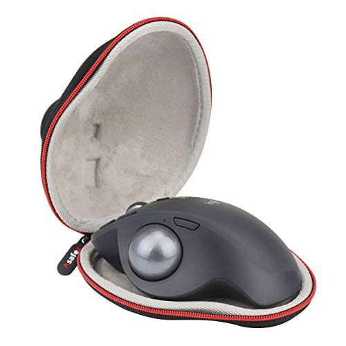 Asafez Hard Carrying Case Compatible with Logitech MX Ergo Advanced Wireless Trackball Mouse