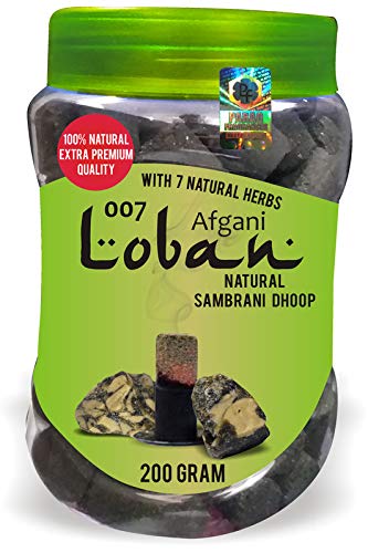 Parag Fragrances 007 Loban Sambrani Dhoop 200 Gram (with Herbs) / Loban Dhoop Sticks for Hawan, Dhoop, Prayer and Religious Use-image-4