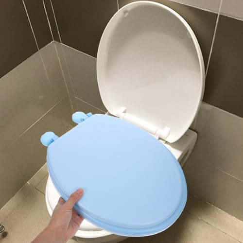 Siège de toilette en mousse épaissi Ciieeo universel et stable pour salle de bain - 7