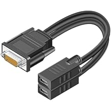 DMS 59 Pin Male to 2 HDMI/VGA/DVI/DP Female Splitter Extension Cable Adapter59 Pin to 2DP