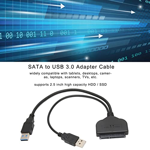 Cable adaptador SATA a USB 3.0 para discos duros 2.5 pulg. miniatura 6