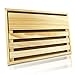 Tabla Para Cortar Pan Con Recogemigas/Tabla de Madera Con Soporte Plano / Tabla cortadora de Pan/ Tabla Para Cortar Pan Con Rejilla Extraíble Para Recogemigas (32cm x 22cm)