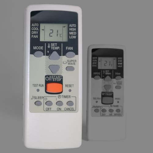 Image of Sanavya AR-RCD2E AR-RCD2E: ac Remote Control Comptible for O General Window Air Conditioner (AC 123)