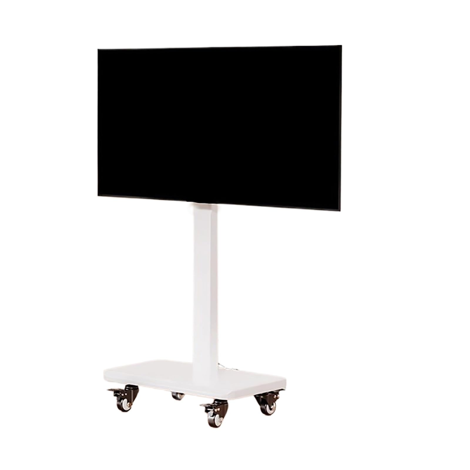 TABOJS Soporte para TV de Altura Ajustable con Ruedas giratorias para televisores de Pantalla Plana LCD L4K de 3270 Pulgadas, Mueble para TV con Capacidad de Carga de 130 Libras