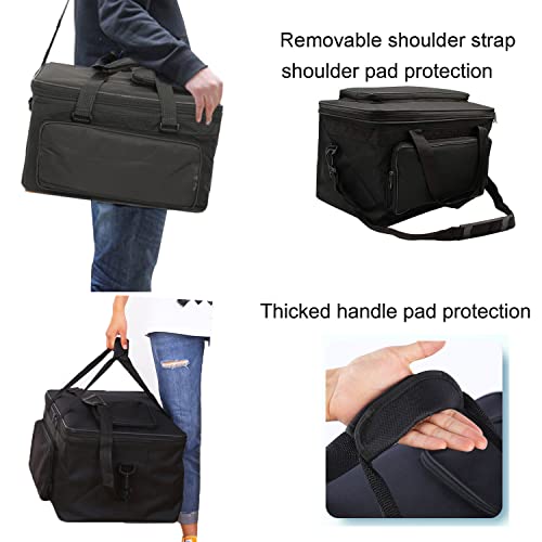 Image of Art Supplies Organizer Bag Art Craft Tool Storage Tote Bag Art Supplies Carrying Bag Case Artist Travel Carrier Bag Waterproof Paint Box Case Foldable For Drawing Sketch Painting Large Capacity