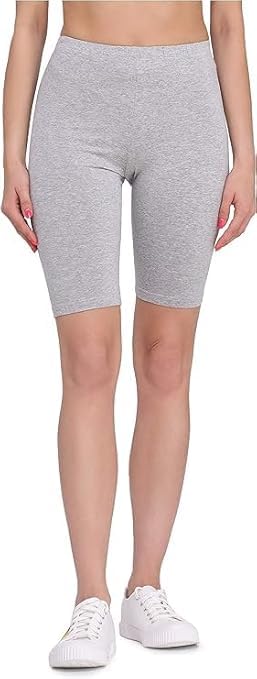 Image of TEXTREE Women's Cotton Boy Shorts Underwear Anti Chafing Soft Biker Short Plus Boy Shorts Panties Multicolor (Pack of 4)