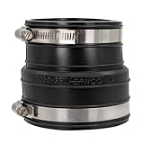Fernco P1059-33 3-Inch by 3-Inch (Inner Diameter) Rubber Flexible Coupling Repair Fitting