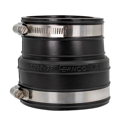 Fernco P1059-33 Flexible PVC Coupling For 3