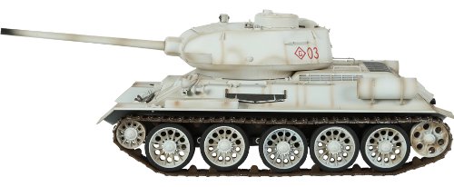 RC czołg T34 1:16 śnieżny system bitwy na podczerwień RTR gotowy do jazdy
