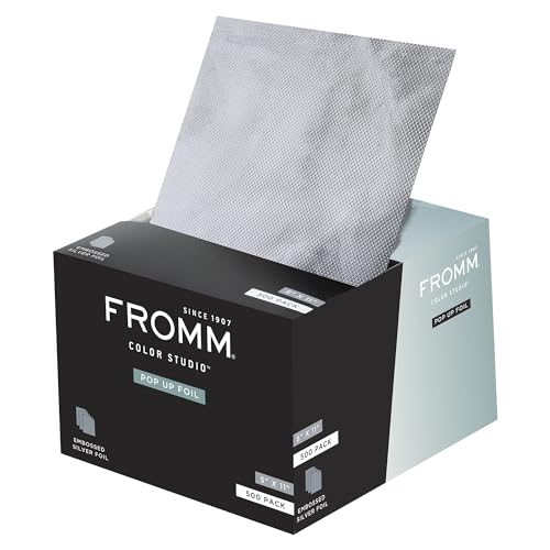 Image of Fromm Color Studio Lightweight Silver 5X11 Pop Up Foil 500 Pack