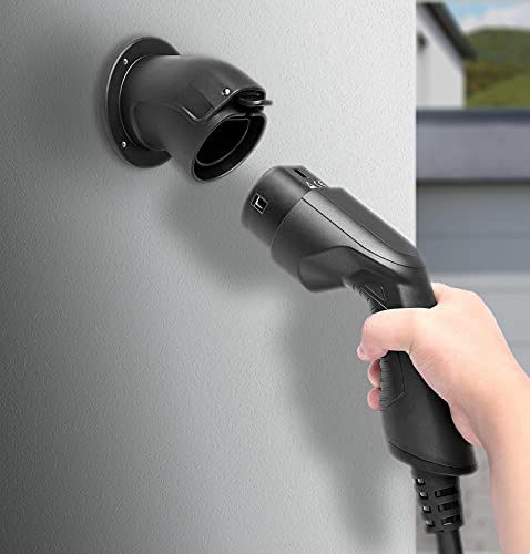 Teuschtech - Conector de pared tipo 2 para coche eléctrico Cover